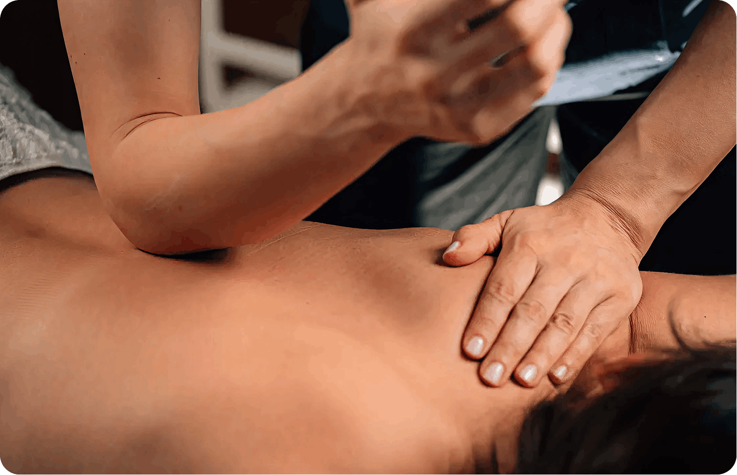 Deep tissue massage