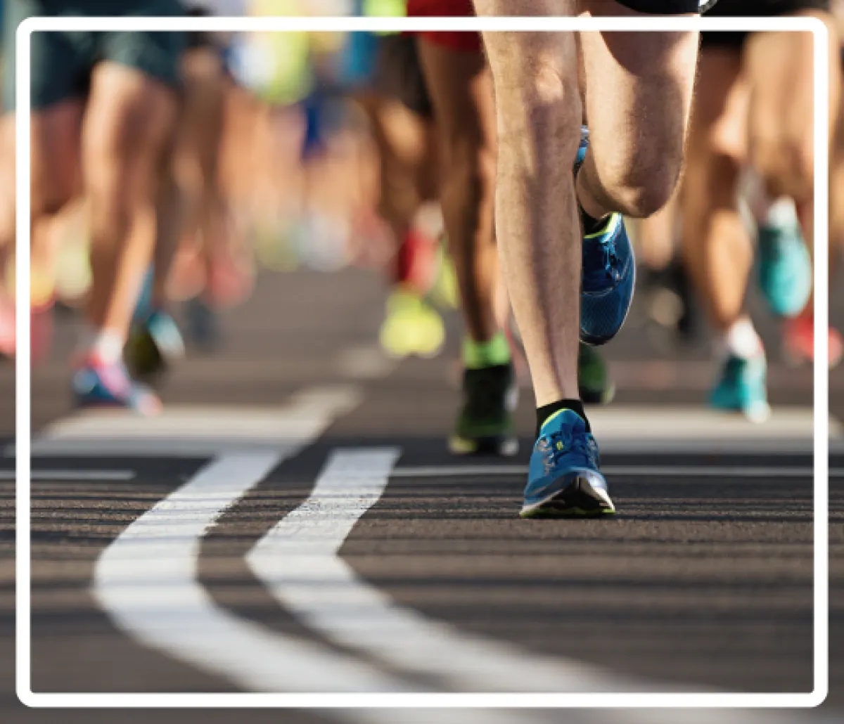 Sports massage before and after a marathon